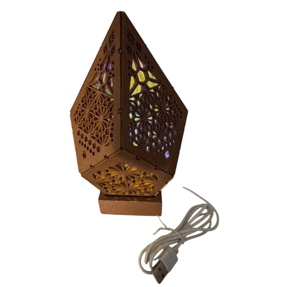 LED Star Bohemian  Projector Lamp USB Powered VIDEO